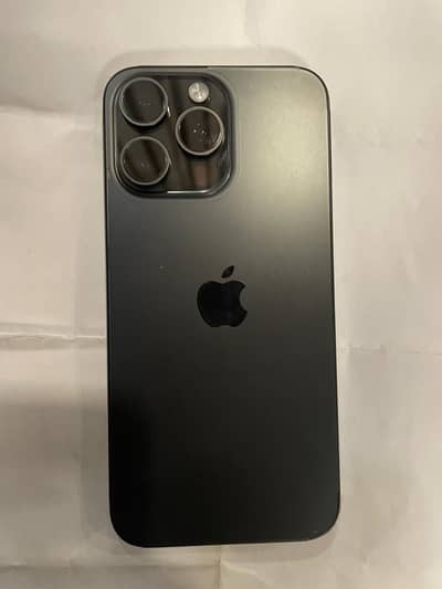 iPhone 15pro max black color FU unlocked