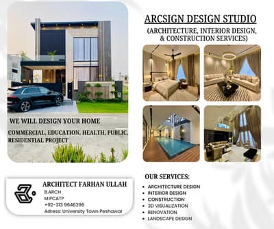 Architecture, Interior Design & Construction Services in Peshawar