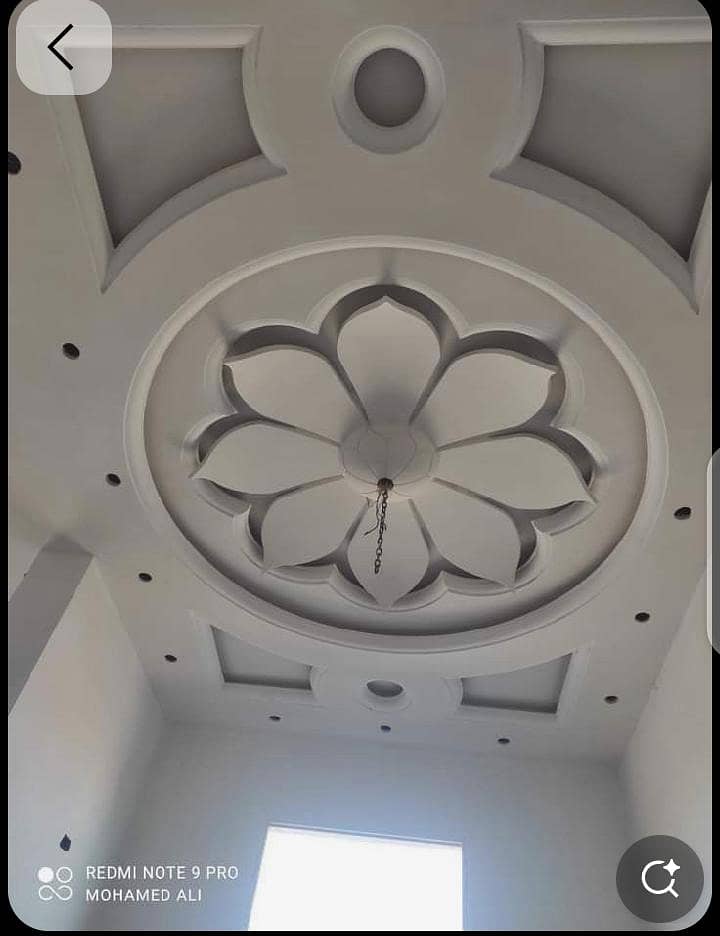 Plastic Paris Ceiling/ False Ceiling /pop Ceiling / All Ceiling work 15