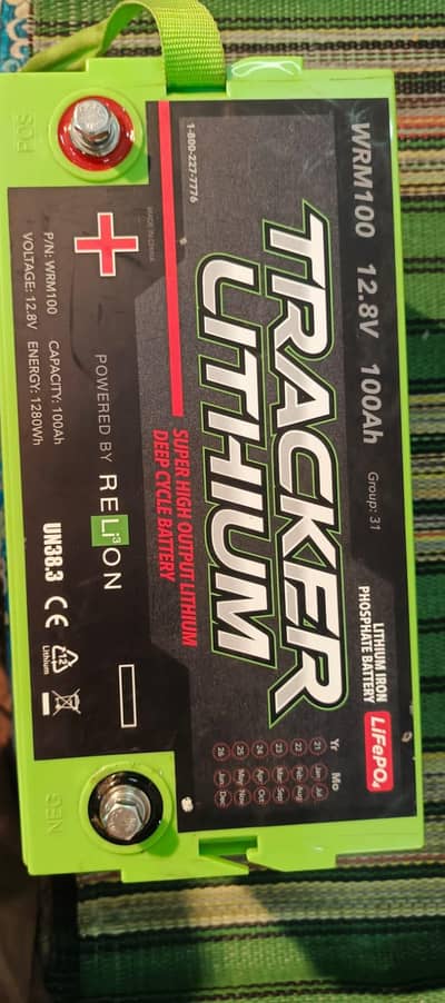 tracker lithium battery
