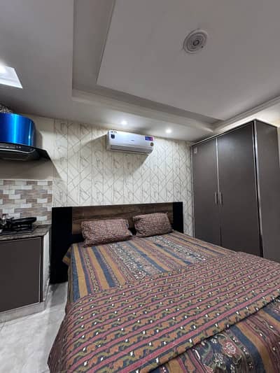 Studio Furnished Apartment Fully Furnished Facing Imtiaz Store Location