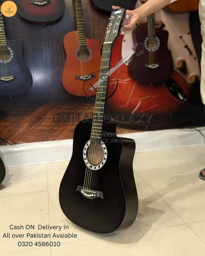 Mate Black Guitar | acoustic guitar | Shine Black guitar | Student New