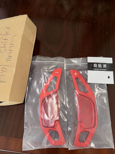 PADDLE SHIFTER EXTENSION (RED) Corolla