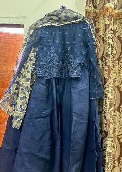 Luxury Kataan Lehnga with cut Daana Kurti