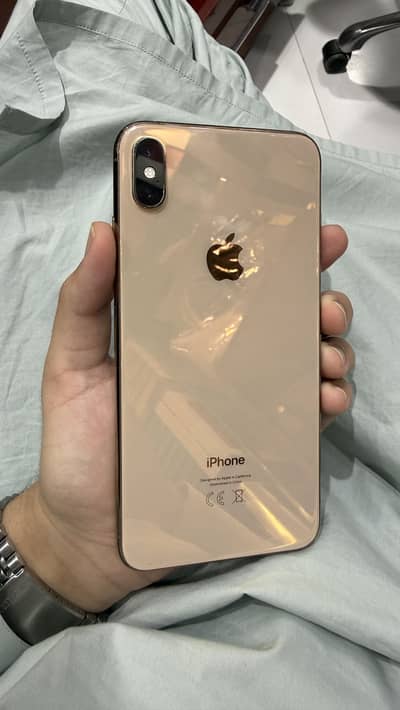 iPhone XS Max 256GB Gold | Dual SIM PTA Approved | All OK | Negotiable