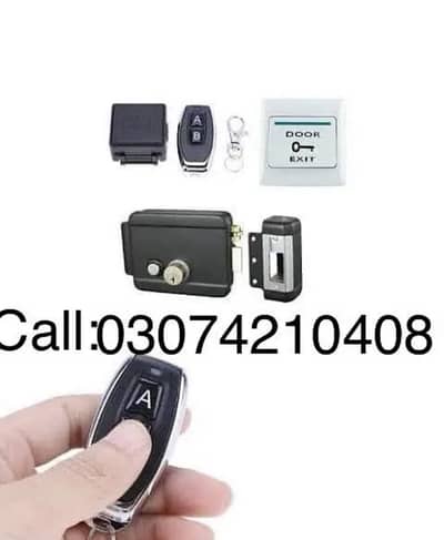 Main Gate wireless Remote control Security Door lock 12v electric