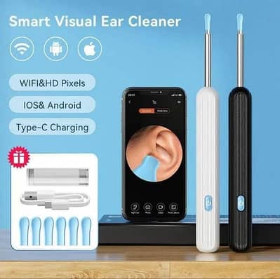 Rechargeable Ear Cleaning Kit with Camera