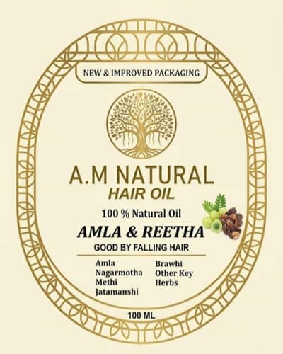 natural hair oil