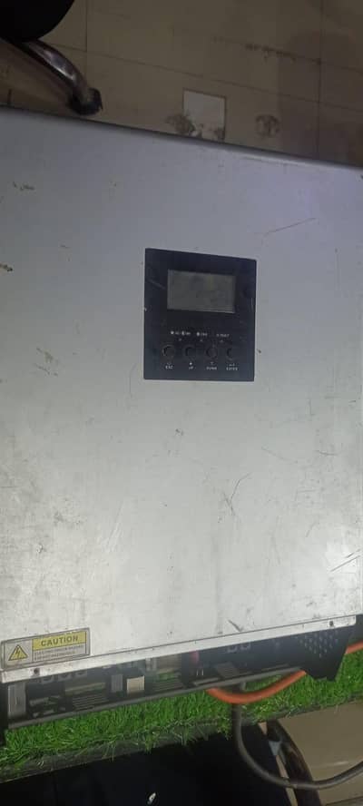 solar max 5 kw hybrid  inverter 48 volt with battery working