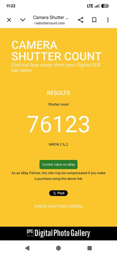 Nikon Z6II Mirrorless