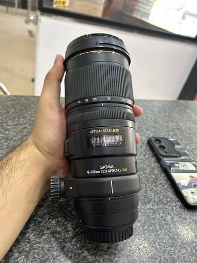 Sigma 70 200mm lens
