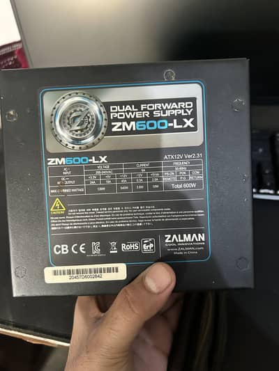 DUAL FORWARD POWER SUPPLY ZM600-LX