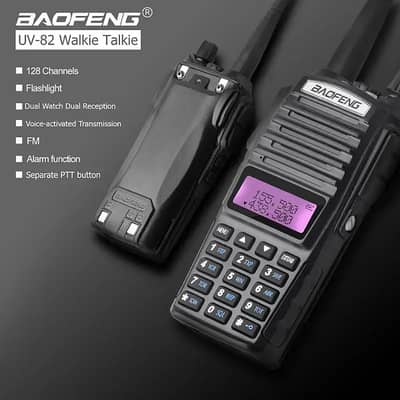 The Baofeng UV-82 is a popular dual-band handheld radio transceiver c