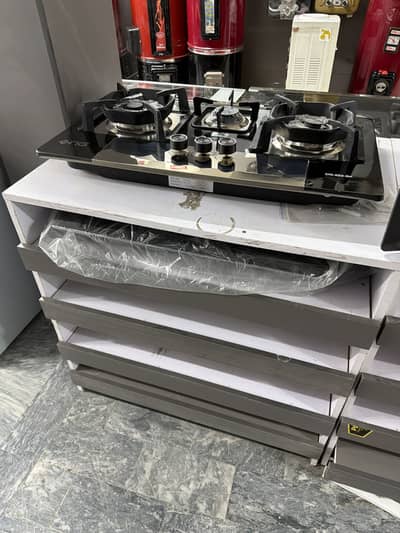 Stove packs for display wood