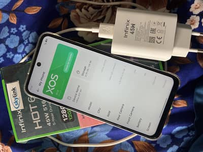 Infinix Hot 60i  6/128 Condition 10/10 Box charger all okay
