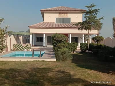 "02-Kanal Fully Furnished Farmhouse In A High-Status Gated Community, Barki Road Lahore Cantt Your Perfect Home Awaits With EMPIRE Estate"
