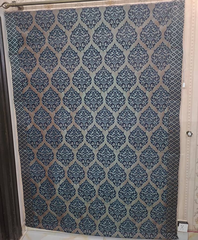 Solid Fabric Curtain Blinder 0