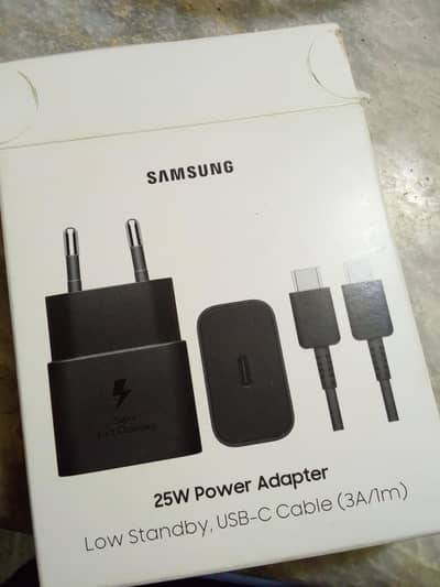 Samsung Original,25W Adapter with Cable
