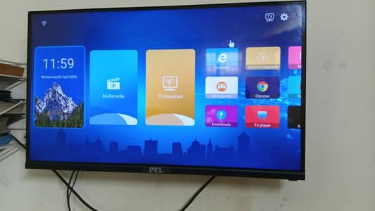 pel coloron  smart tv used  with remote not available