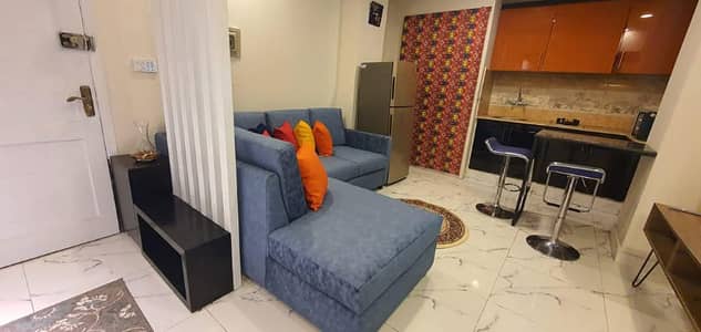 Daily basis 1bed ROM full furnished apartments safe and scour 100%coupe allow