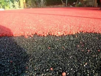 EPDM & SBR Park Jogging Track Rubber Flooring