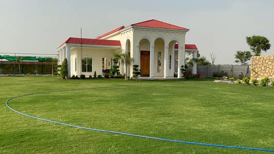 Dream 5 Kanal Farmhouse For Sale on Barki Road, Lahore | Lush Green Luxury Living!