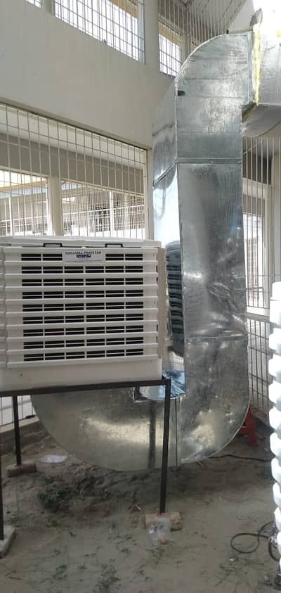 duct evaporative air cooler duct ducting