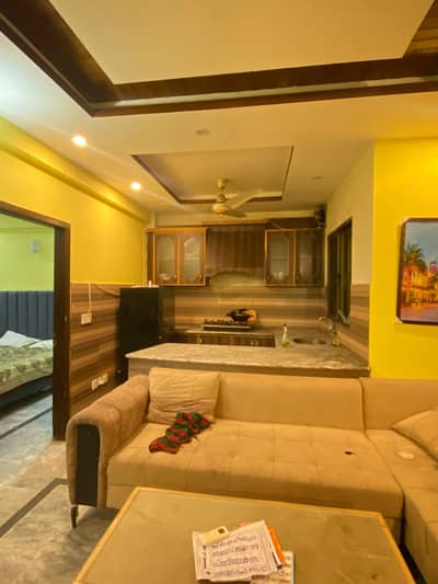 Beautifull Furnished Apartment in E-11 3 Bedrooms Attached Bathrooms kitchen