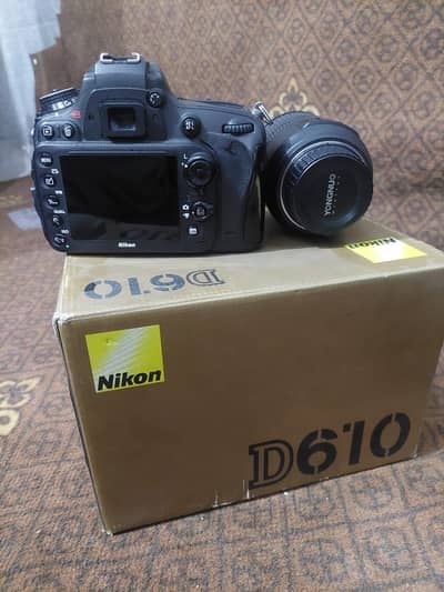 Nikon D610 With nikon Lens 24-120