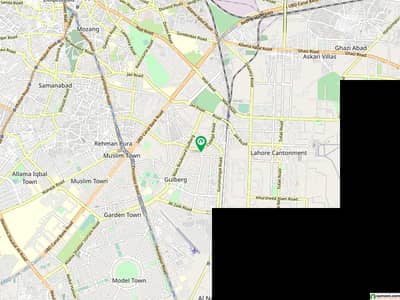 2 Kanal 8 Marla Plot Near M M Alam Road Gulberg On 40' Road