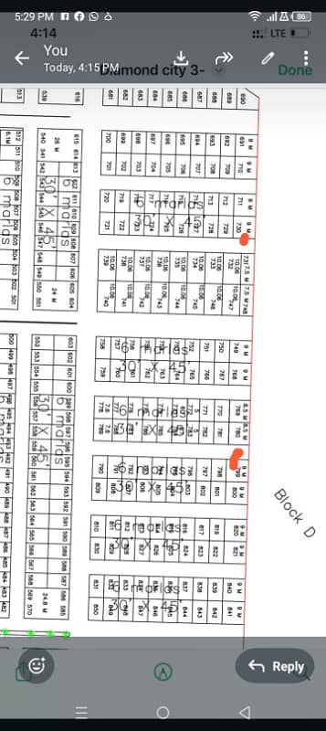 Big Seven Marla Possession Plots Available In Diamond City Phase 2 D Block