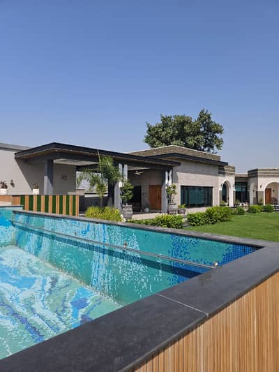 12-Kanal Fully Furnished Farmhouse In A High-Status Gated Community, Badian Road Lahore Cantt Your Perfect Home Awaits With EMPIRE Estate"