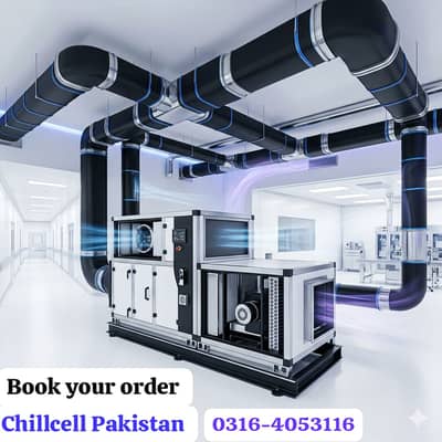 Industrial AHU / HVAC AHU Ducting for Hospital / Mall / Factory / Hall