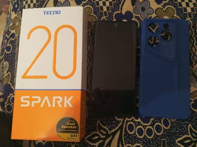 Techno Techno Spark 20   8GB + 8GB Extended + 256Gb Storage