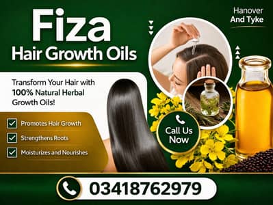 Long & Strong Hair Oil – Fiza Herbal Growth Oil