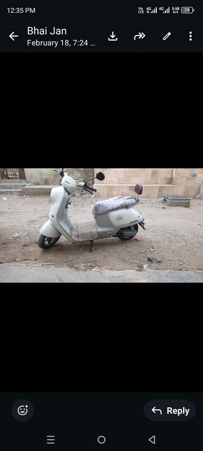 Scooty for sale just 600 km used only condition 10/10