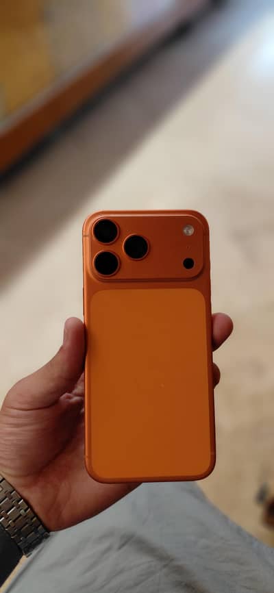 iphone 17 pro max orange colour
