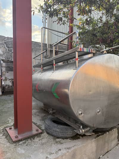 Korean steel double temprature insulator tank 2500 liter