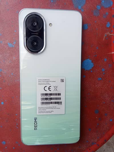 redmi A5 4/64 + box and charger new phone only box open 5200 mAh l