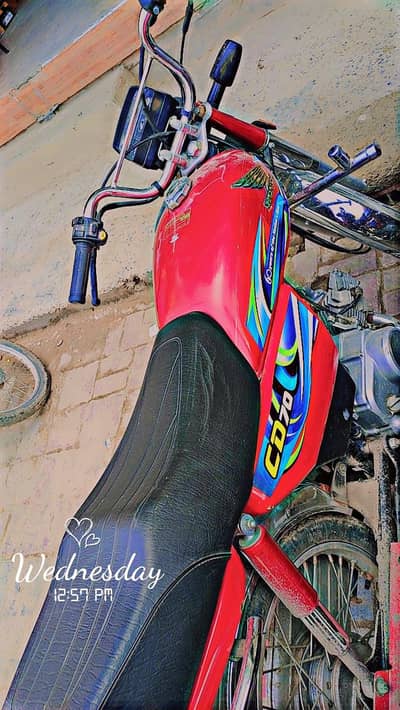 Honda CD70 Red Color