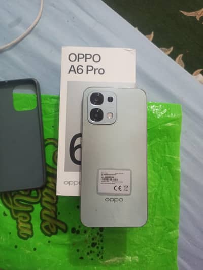 Oppo A6 pro 8/256 fresh condition 8 manth warranty for sale