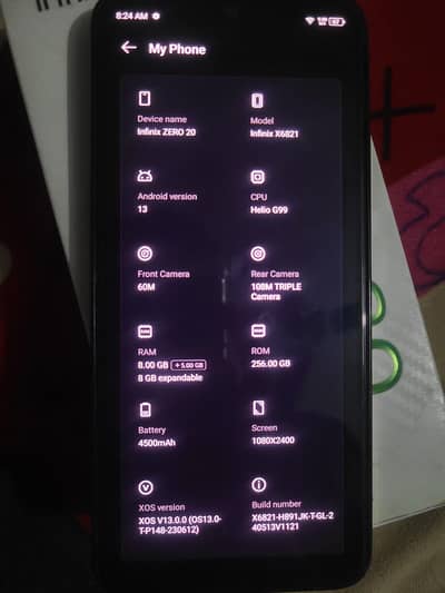 Infinix zero 20