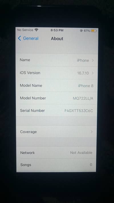 Apple iPhone 8. whatsapp 03294813727