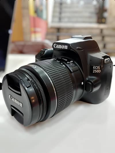 Canon EOS 250D with 18-55mm lens