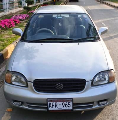 Suzuki Baleno 2004 model  Silver
