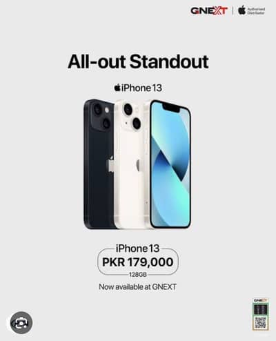 iPhone 13 128GB Box Pack GNEXT Official Black