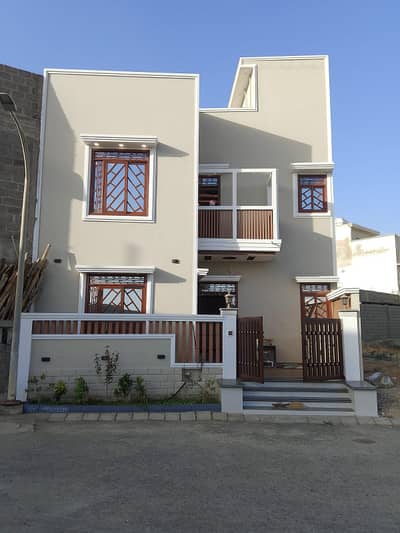 Elegant Brand New 120 Sq Yd House | Naya Nazimabad Block D