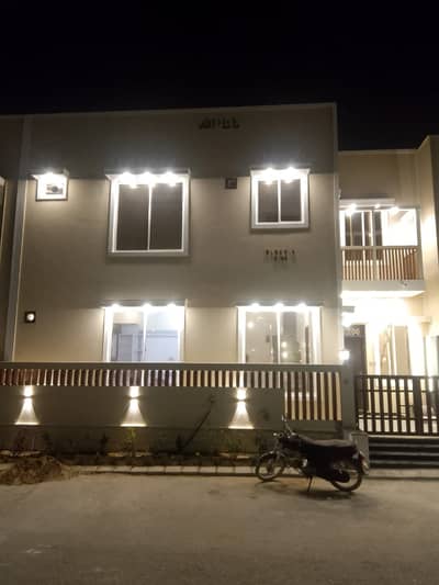 Brand New 120 Sq. Yd. House for Sale in Block A, Naya Nazimabad, Near Gymkhana.