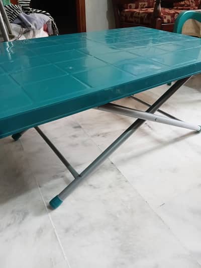 plastic table and chair set
