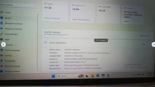 HP ProBook i7 11th Gen | 16GB RAM | 512GB NVMe SSD |